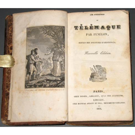 Финелон. Телемак. FENELON. Telemaque. Aristonous. 1834