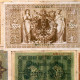 "Готика". Картина из банкнот начала 20 века.
