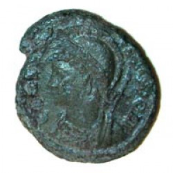 Древнеримская юбилейная монета. Бронза. (№4)