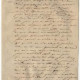 Письмо. Франция. 18 век. Рукописный документ.