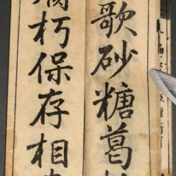 Книга каллиграфии. Япония. Кон. 19 в.
