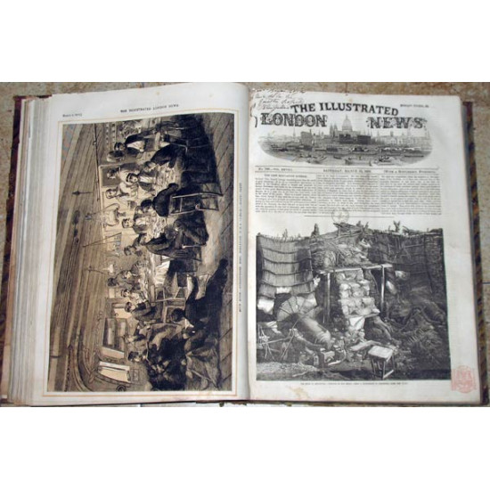 The illustrated London news. 1856 г. Годовой комплект ПРОДАНО