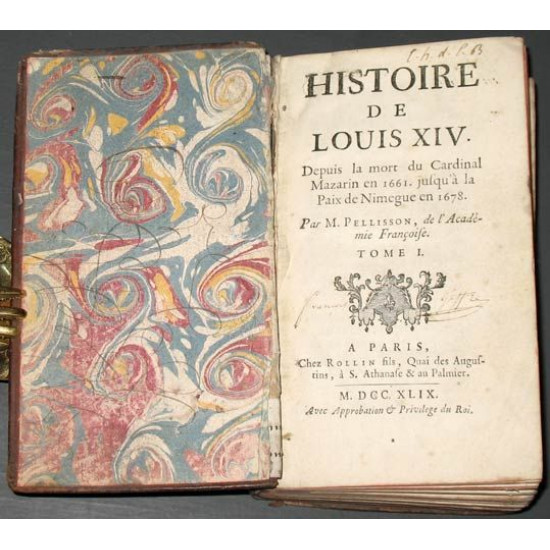1749 г. История Луи XIV. Histoire de Louis XIV.  Париж.