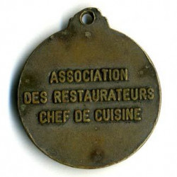 "Шеф-повар Ассоциации Рестораторов". Медаль-знак. Франция, 1910-е.