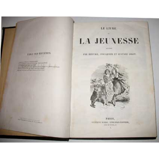 Книга для молодежи. Le livre de la jeunesse. Париж. 19 в.