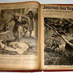 Журнал Де Вояж. Journal des Voyages. Париж. 7 книг (лет).