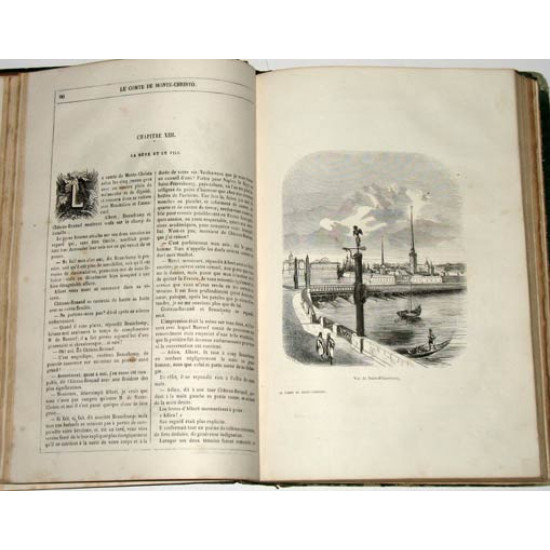 Дюма А. Граф Монте-Кристо. ч. 5,6. Париж. 1853